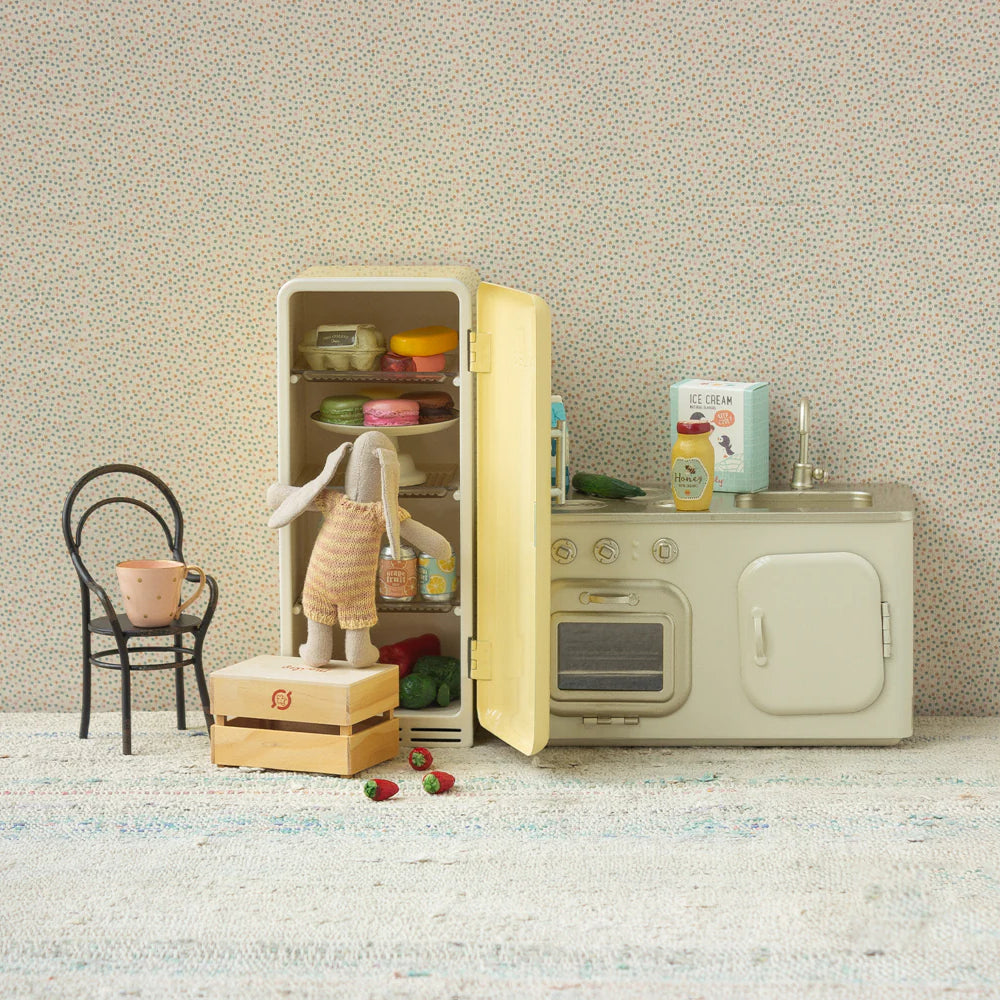 
                      
                        Miniature Fridge in Yellow
                      
                    