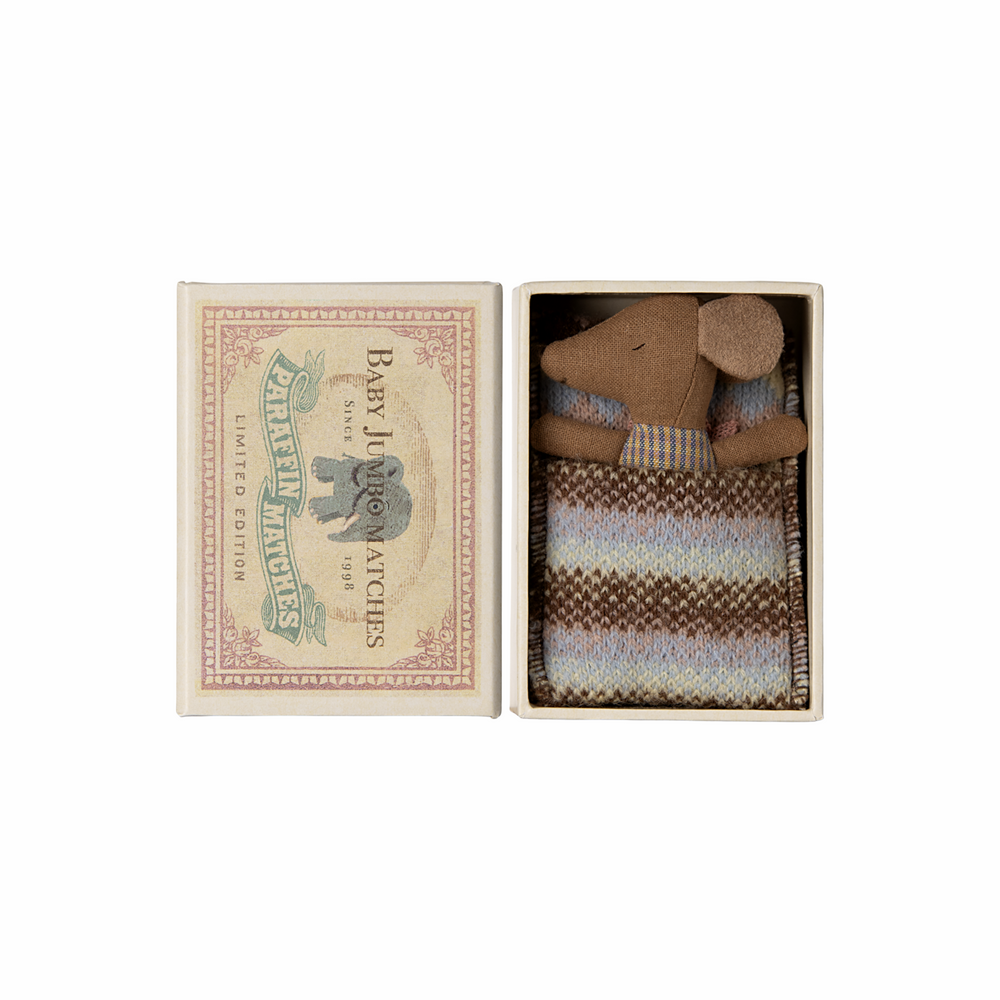 
                      
                        Sleepy Wakey Baby Mouse in Matchbox in Rose
                      
                    