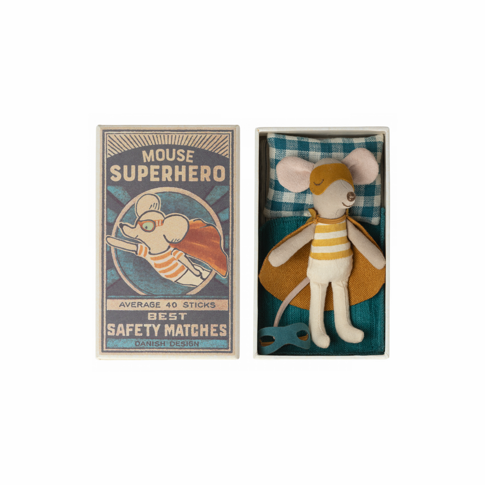 
                      
                        Super Hero Mouse in Matchbox
                      
                    