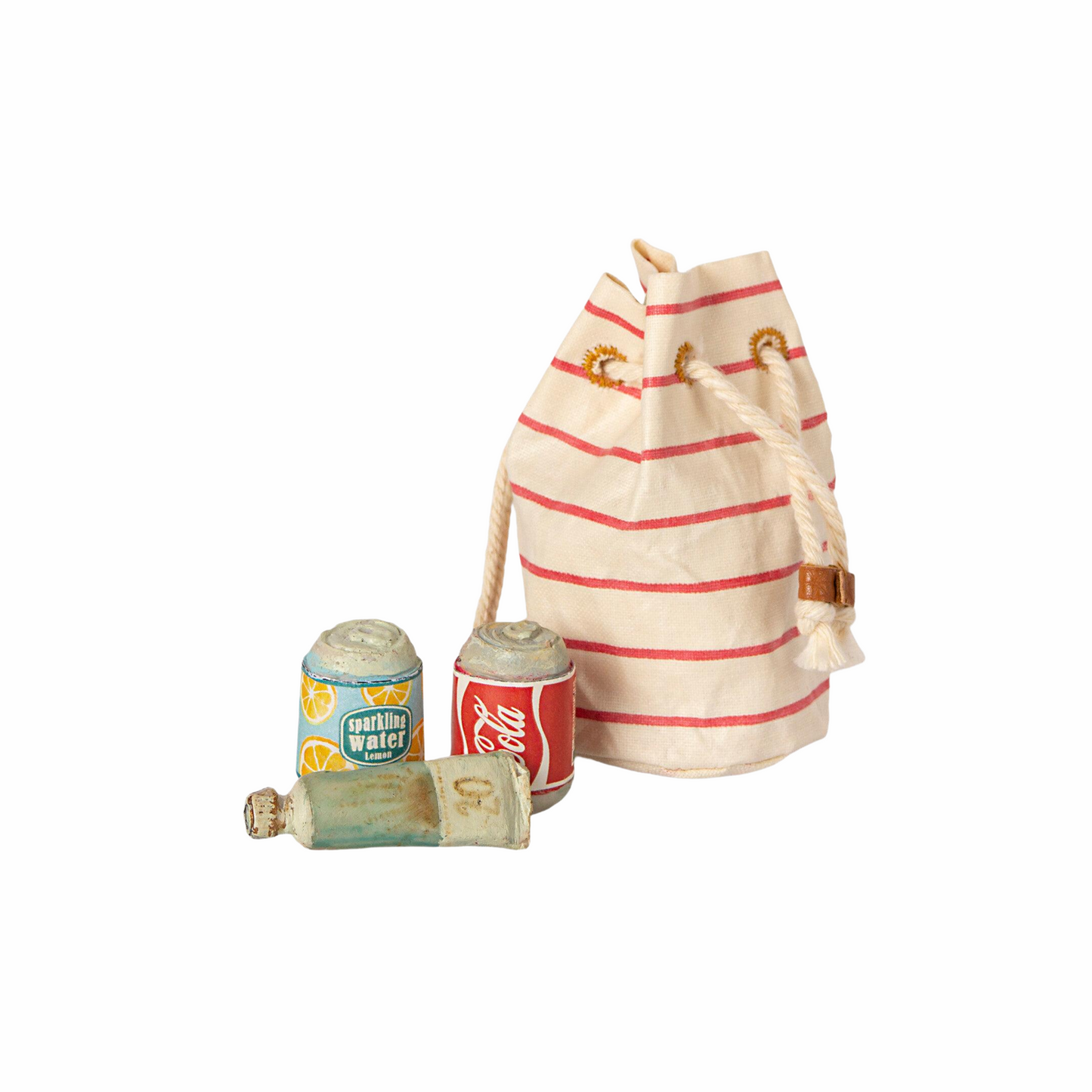 Bag with Beach Essentials