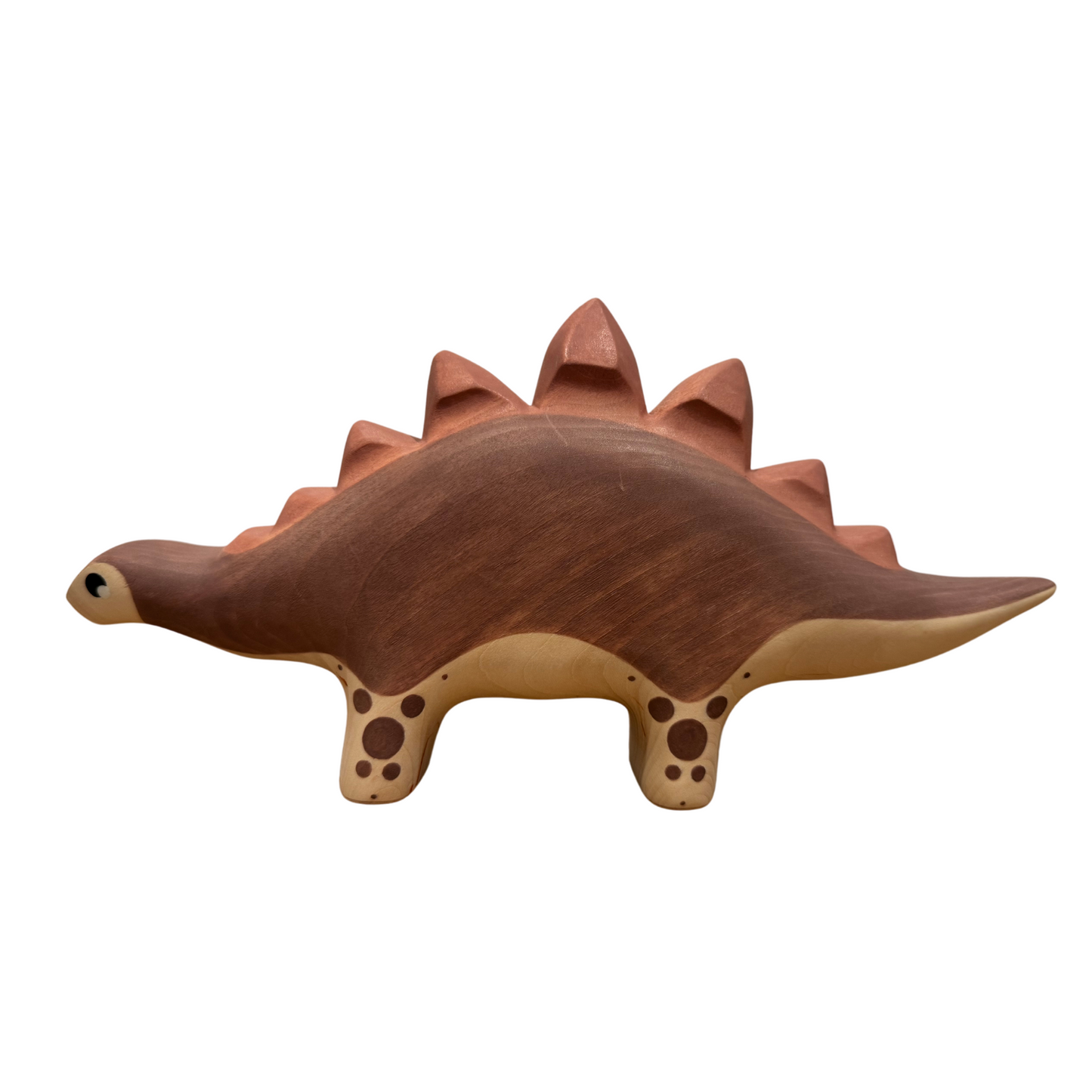 Magnetic Wooden Stegosaurus