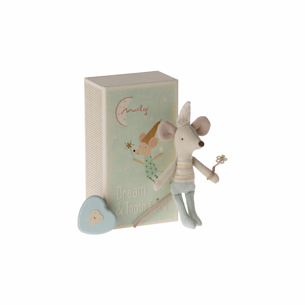 Tooth Fairy Mouse in Matchbox in Mint