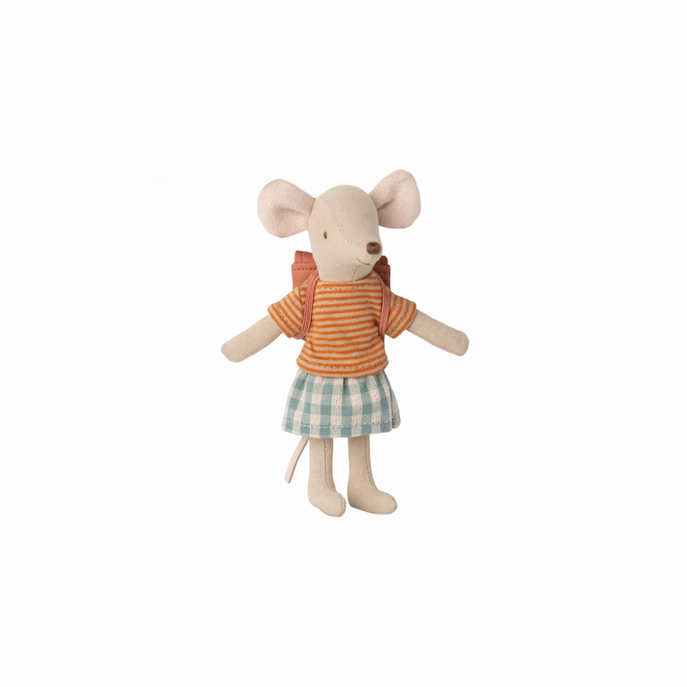 Big Sister Tricycle Mouse with Bag