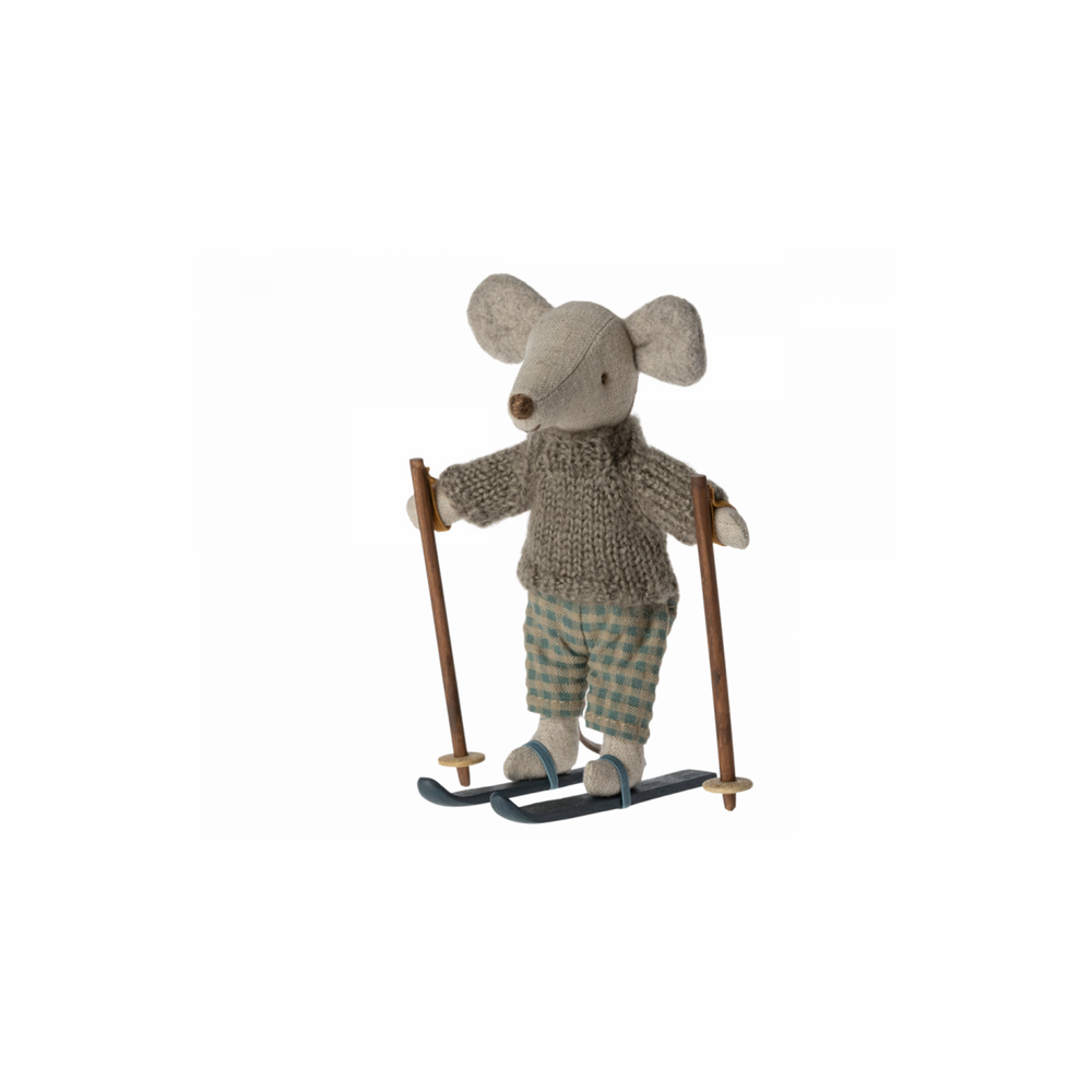 Big Brother Winter Mouse with Ski Set