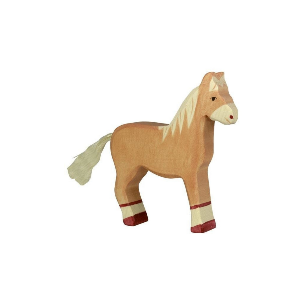 Horse, Standing, Light Brown  (80033)