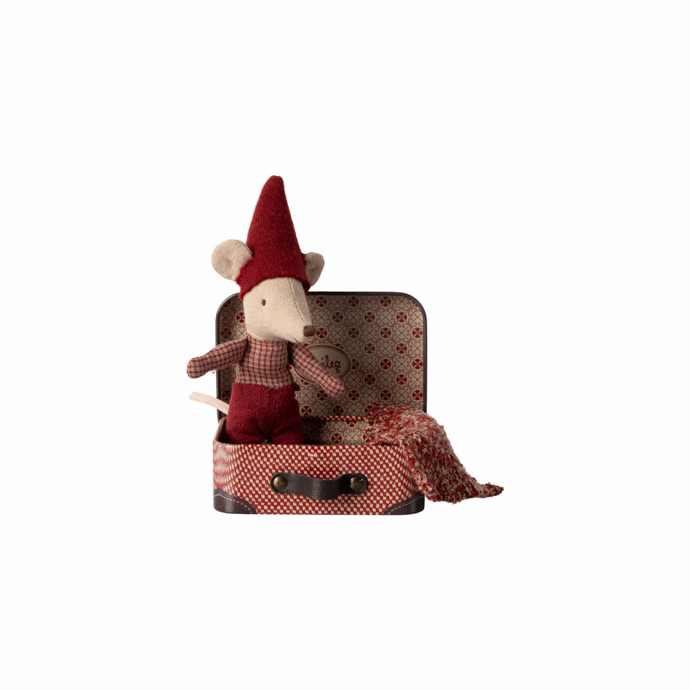 
                      
                        Baby Christmas Mouse in Suitcase
                      
                    