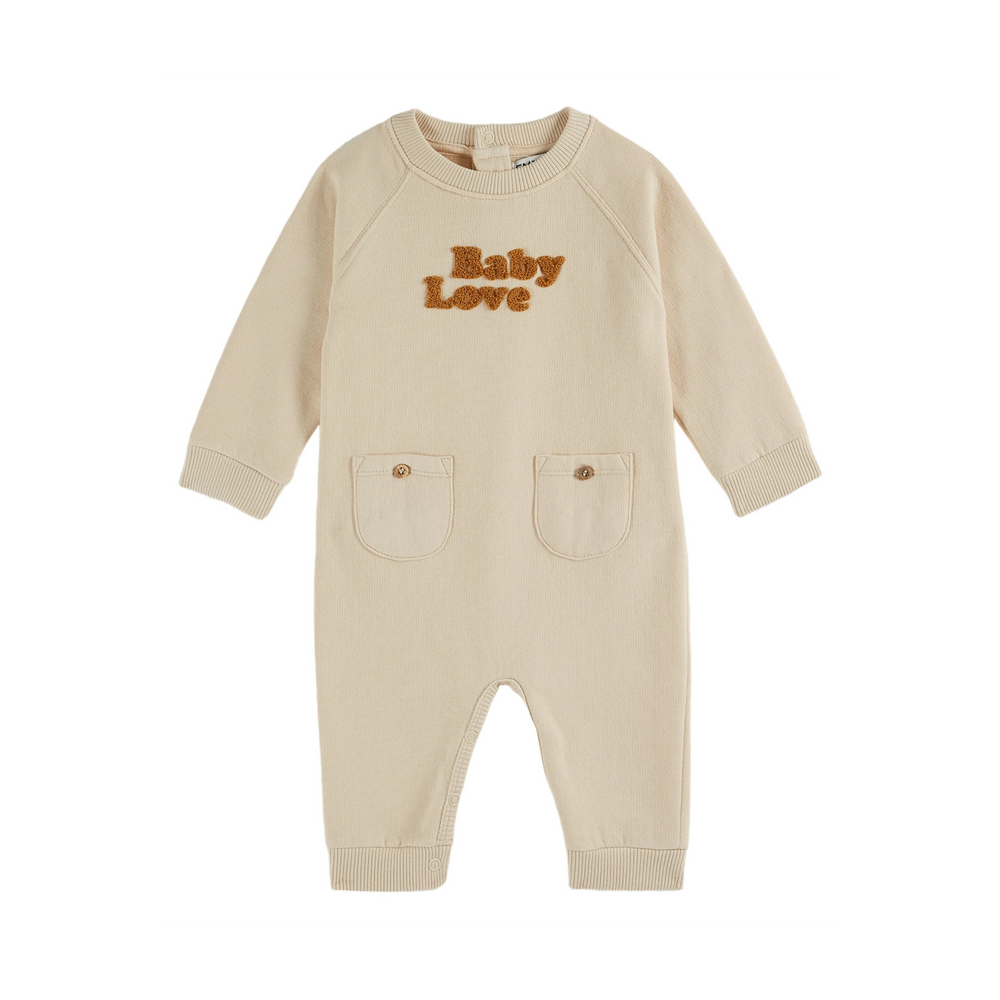 Baby Love Embroidered Jumpsuit