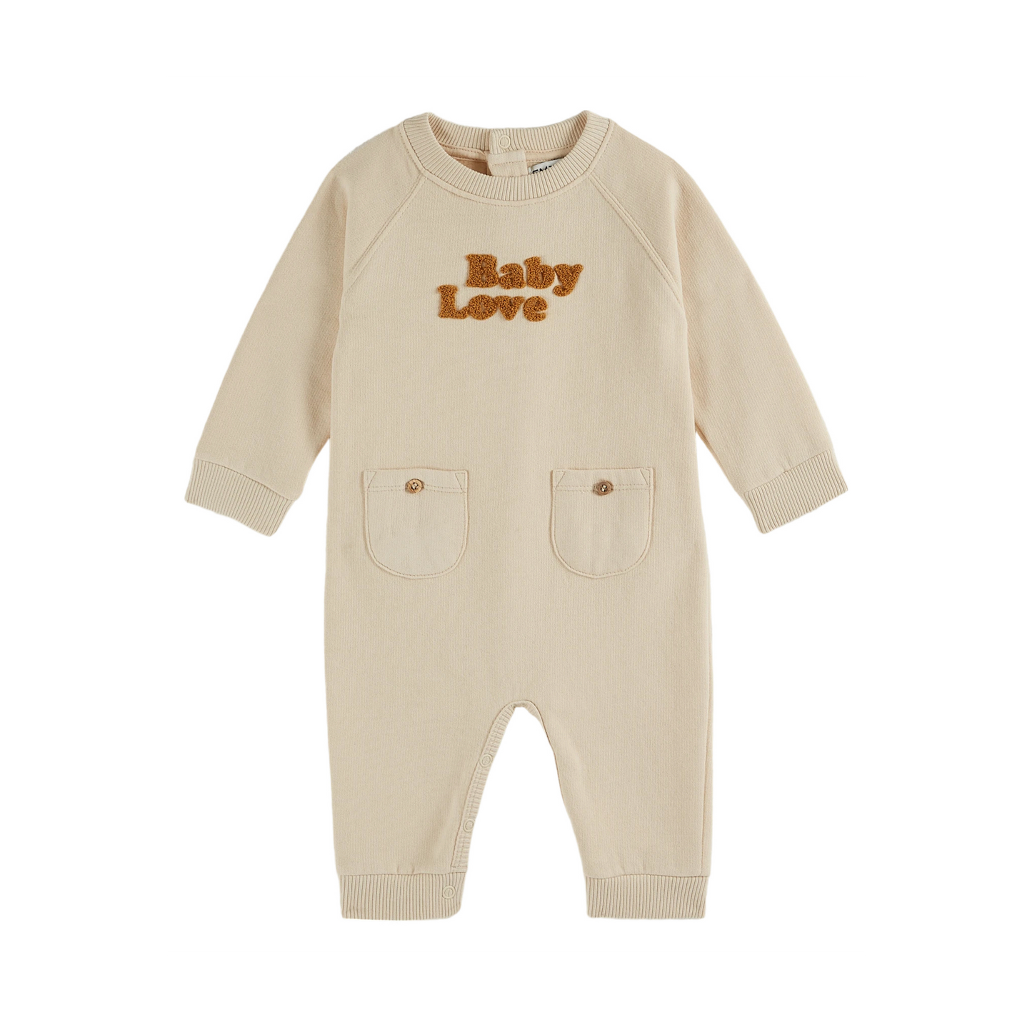 Baby Love Embroidered Jumpsuit