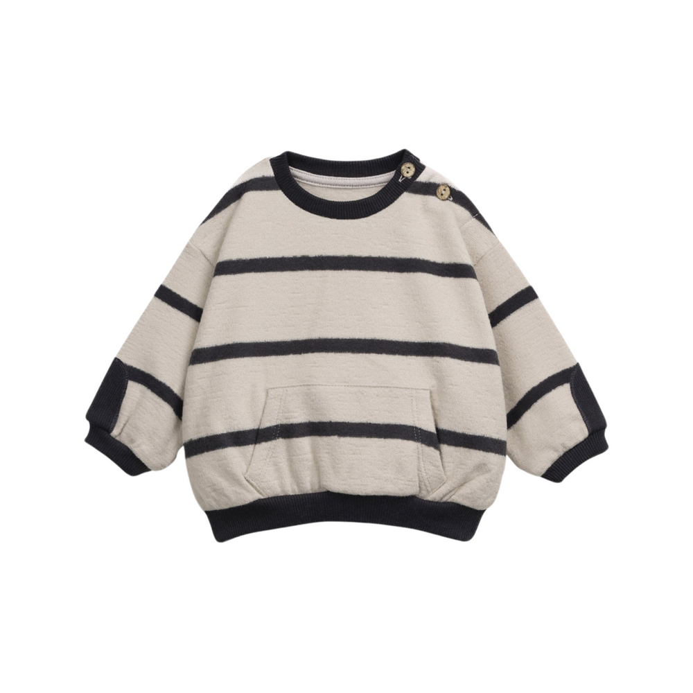 Striped Jersey Sweatshirt