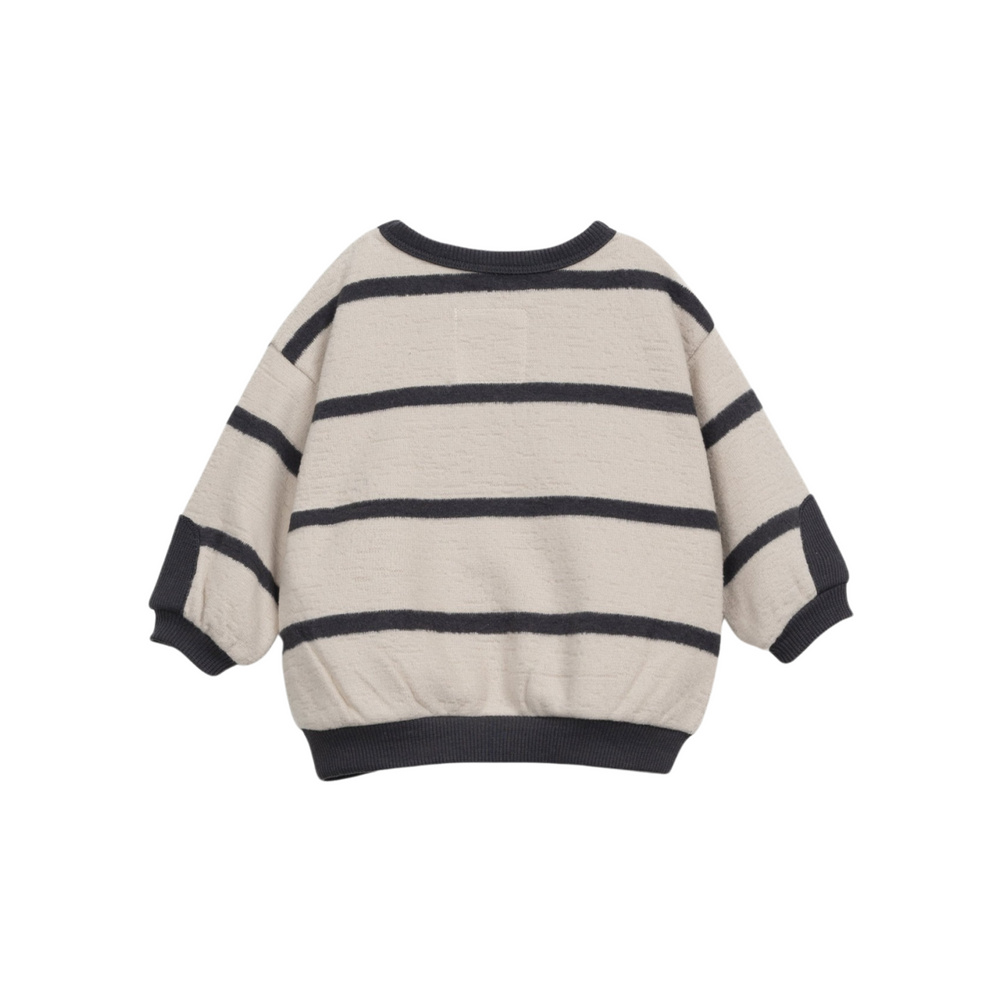 
                      
                        Striped Jersey Sweatshirt
                      
                    