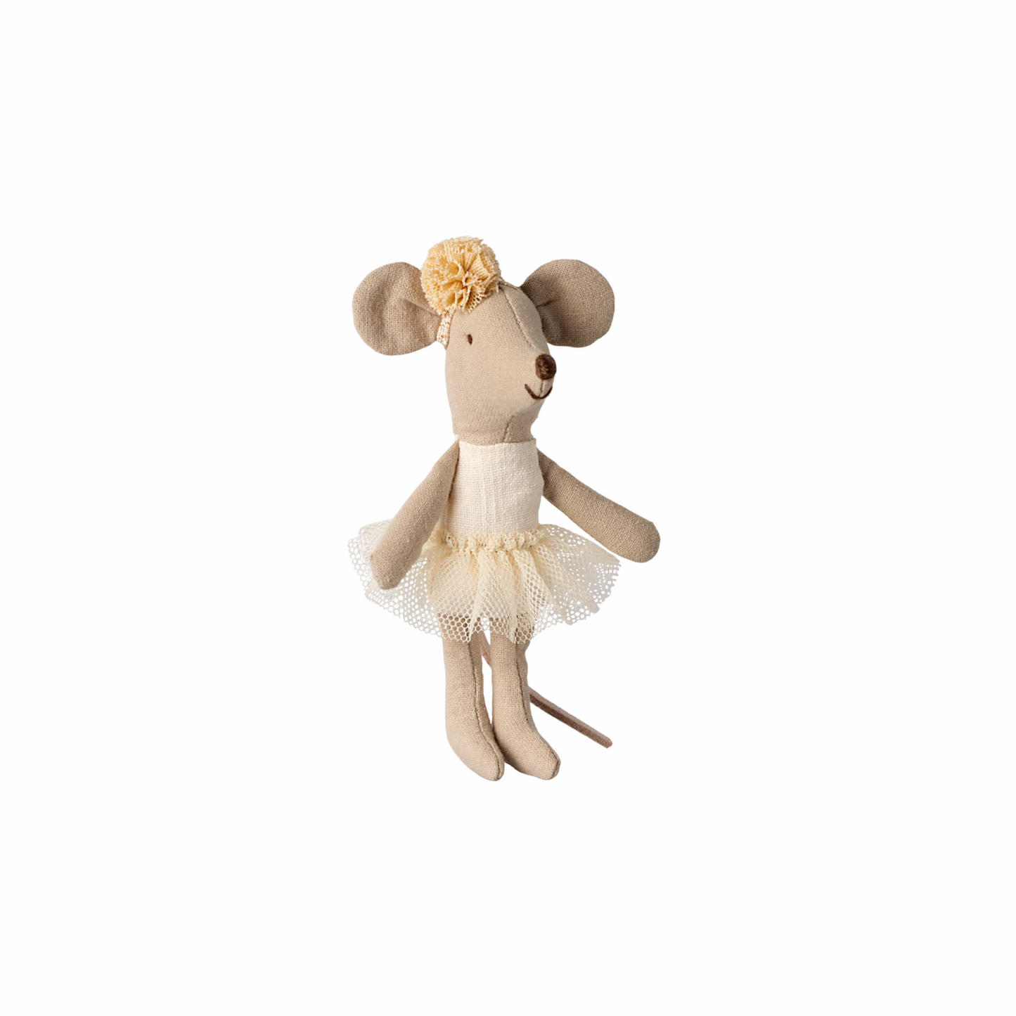 Ballerina Mouse in Off-White