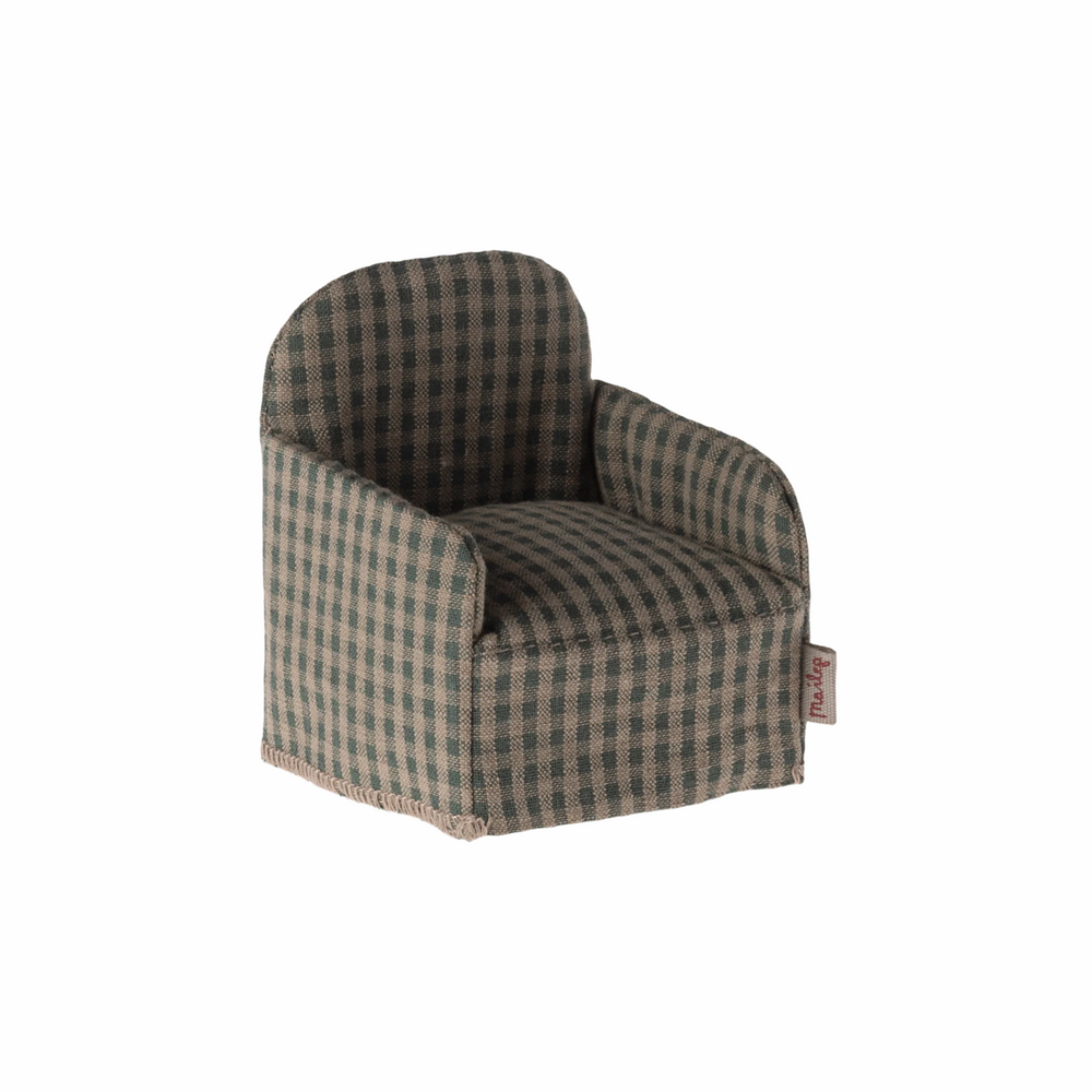 Green Checker Chair