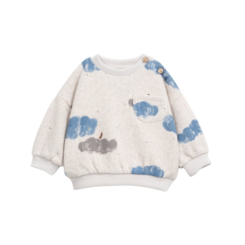 Cloud Print Sweatshirt