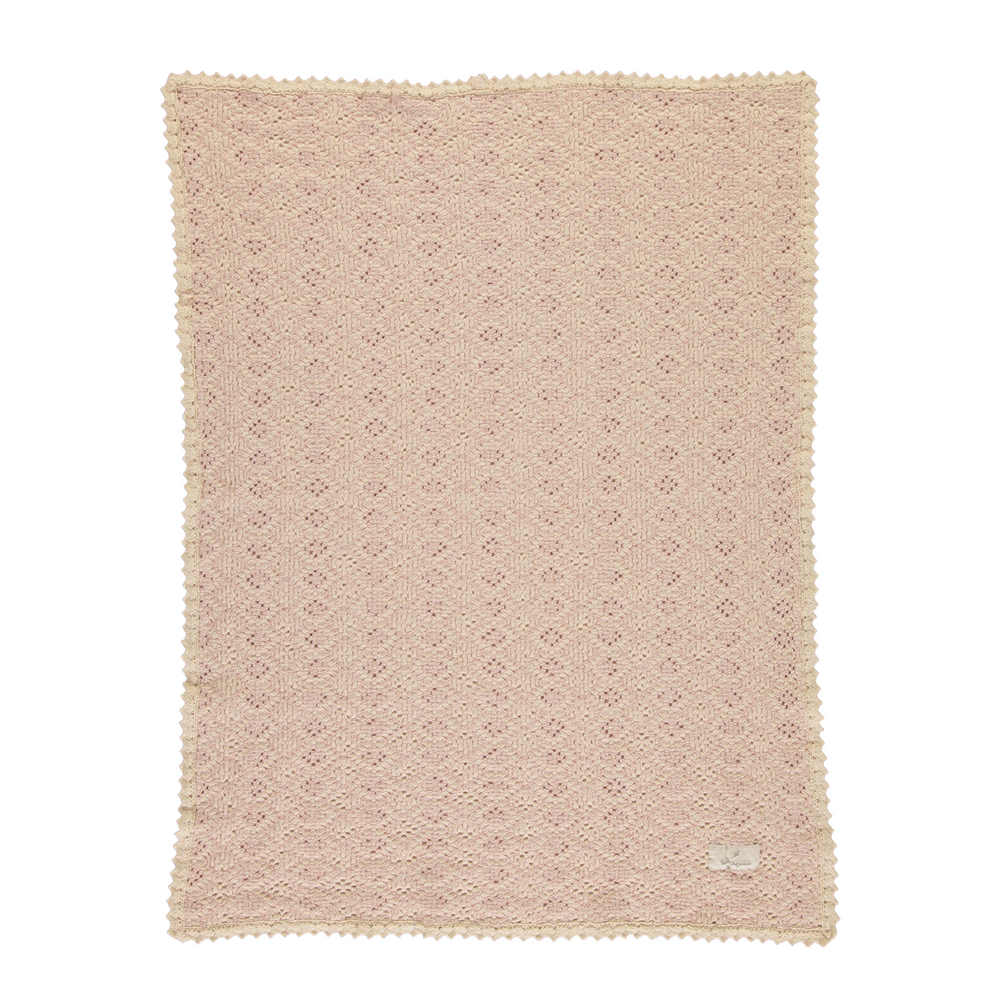 
                      
                        Crochet Blanket in Rose
                      
                    