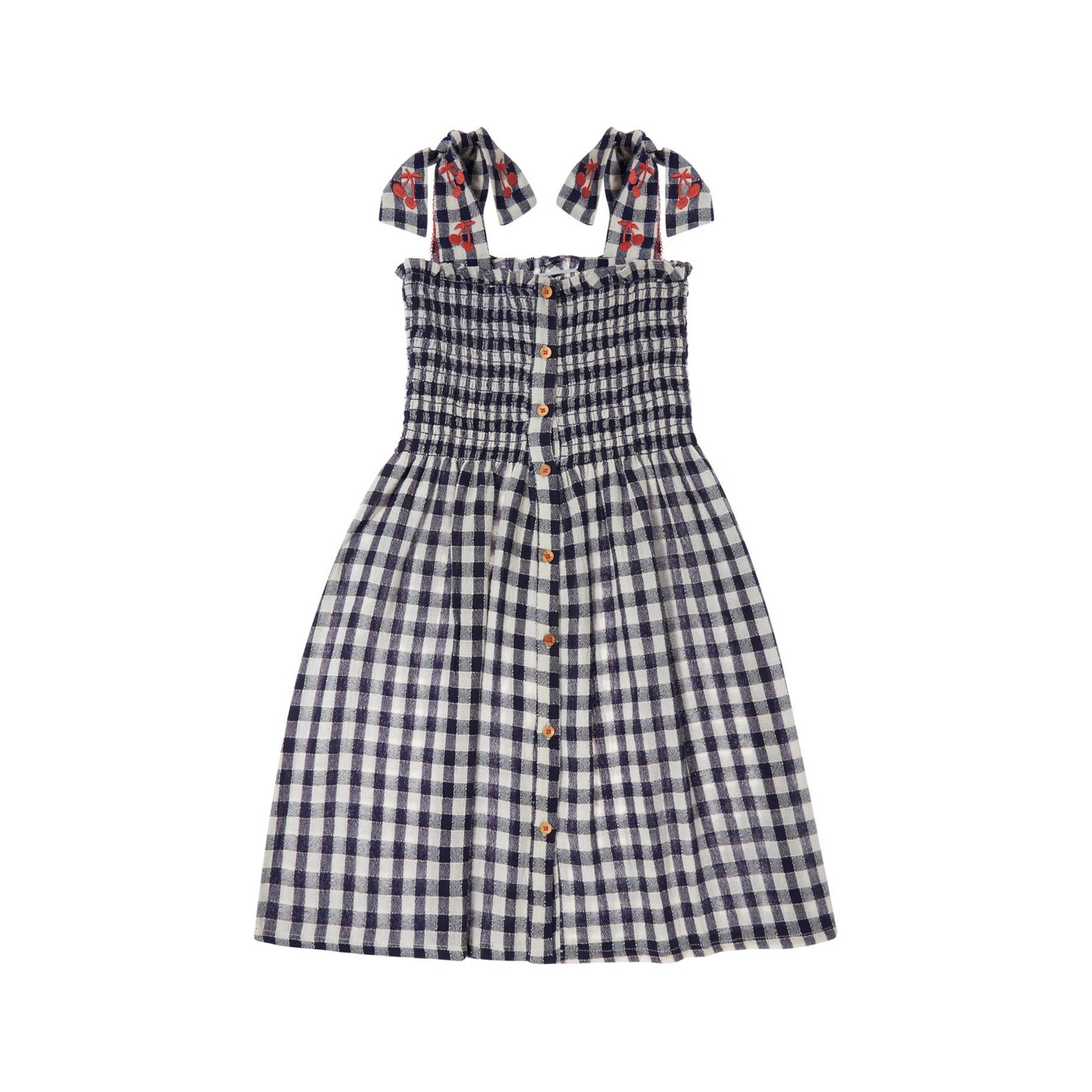 シェリエ flocky check long shirt dress ZW COLLECTION PLAID SHIRT DRESS - Ecru / Blue | ZARA United