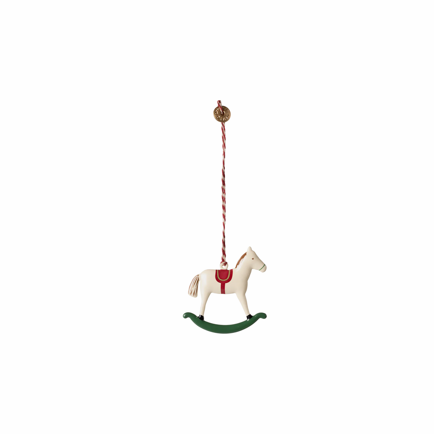 Rocking Horse Metal Ornament