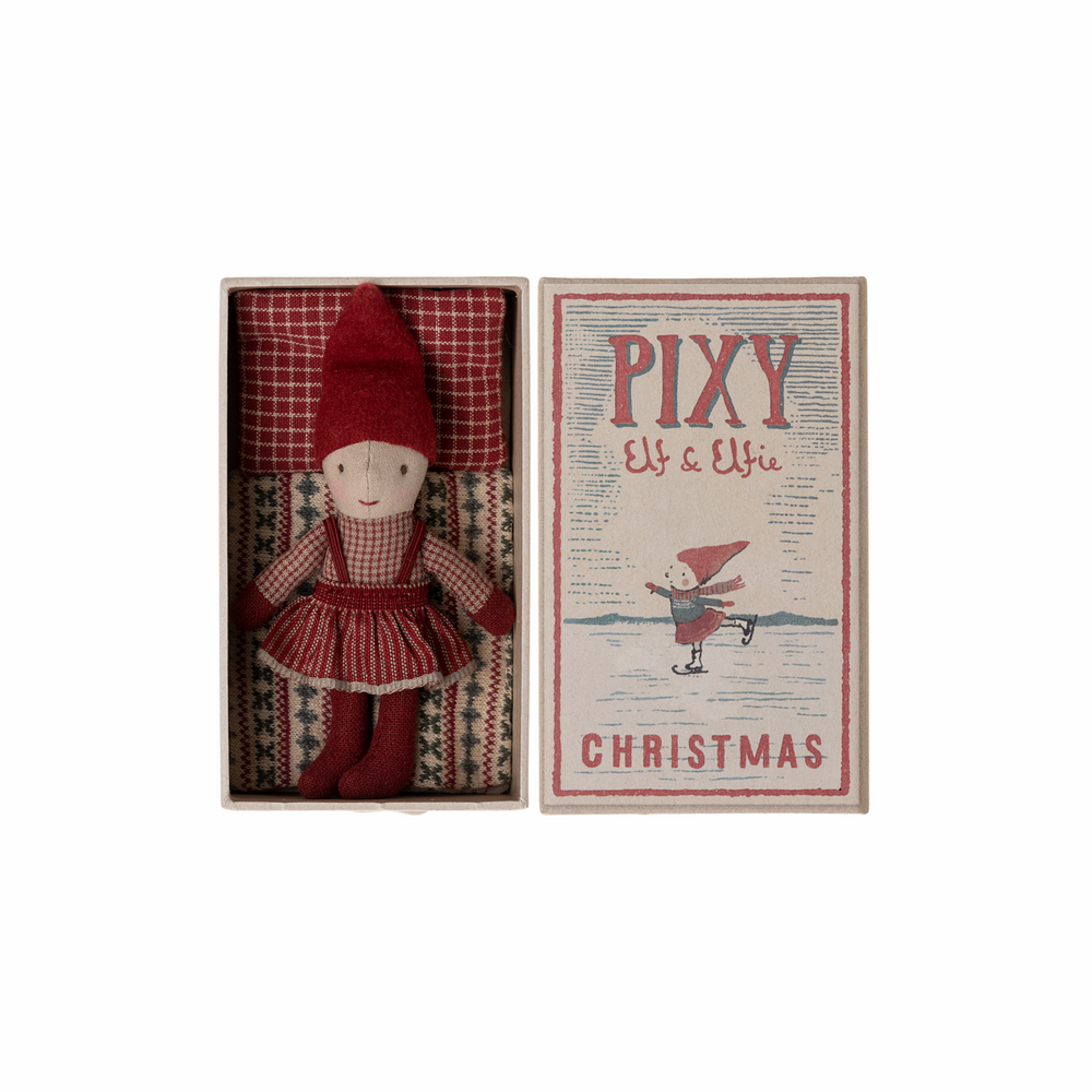 
                      
                        Pixy Elfie in Matchbox
                      
                    