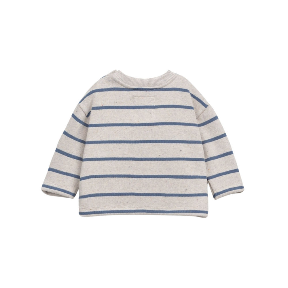 
                      
                        Whale Striped T-Shirt with Pocket
                      
                    