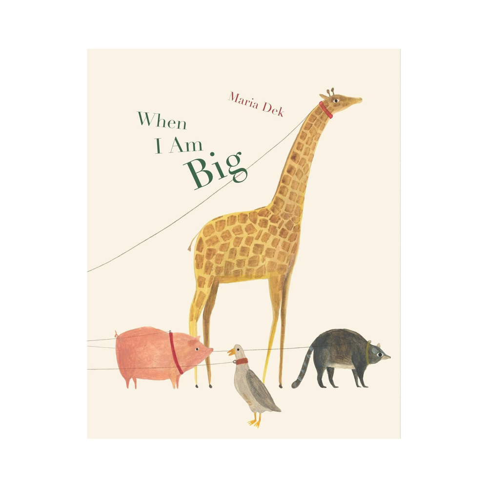 When I Am Big by Maria Dek (Hardcover)