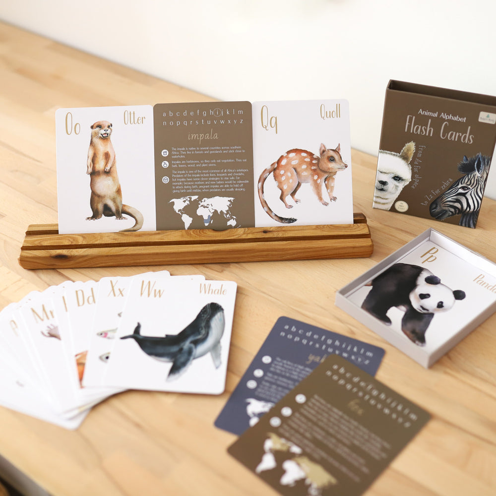 
                      
                        Alphabet Flash Cards - Animals
                      
                    