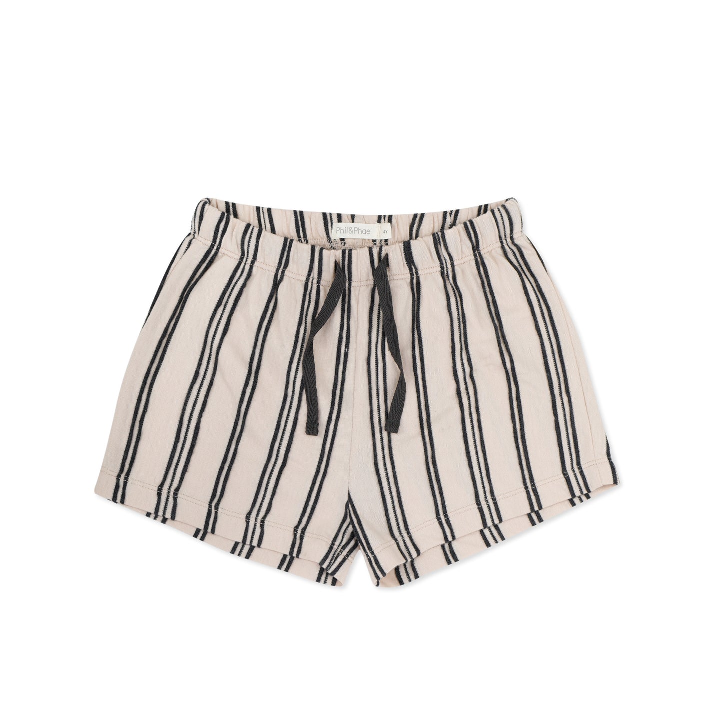 Textured Stripes Beach Shorts