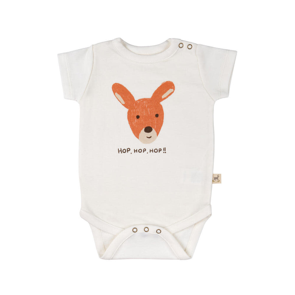 Hop, Hop, Hop!! Short-Sleeve Onesie