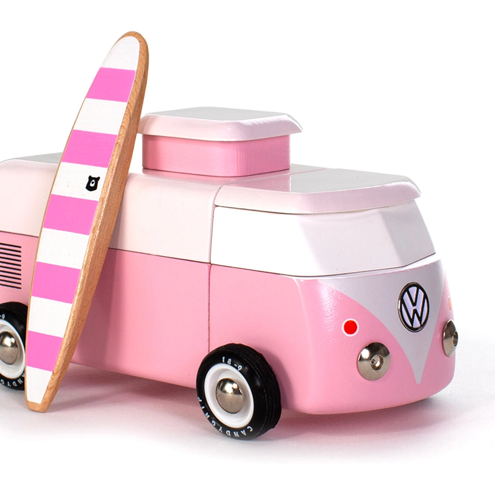 
                      
                        VW Beach Bus in Pink
                      
                    