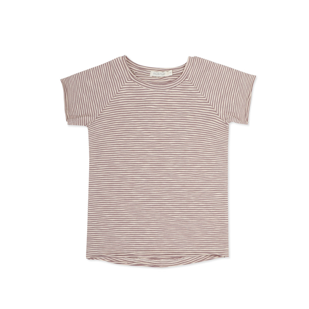 Raglan Short-Sleeve Tee Stripes