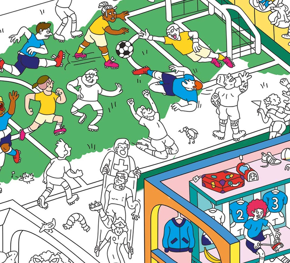 
                      
                        Giant Coloring Poster - Soccer
                      
                    