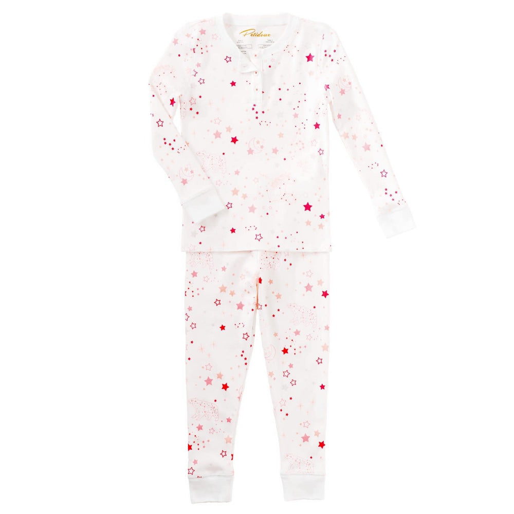 Twinkle Twinkle Pajama Set in Pink