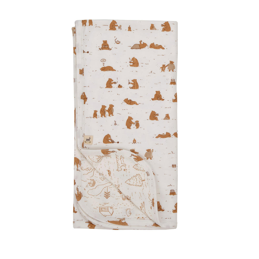 Cozy Bears Double-Sided Blanket