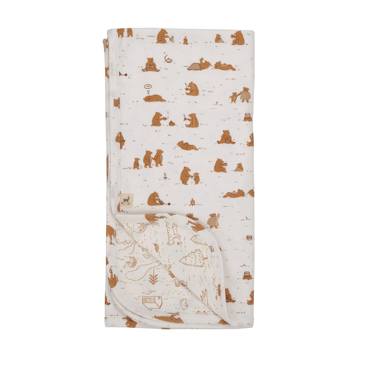 Cozy Bears Double-Sided Blanket