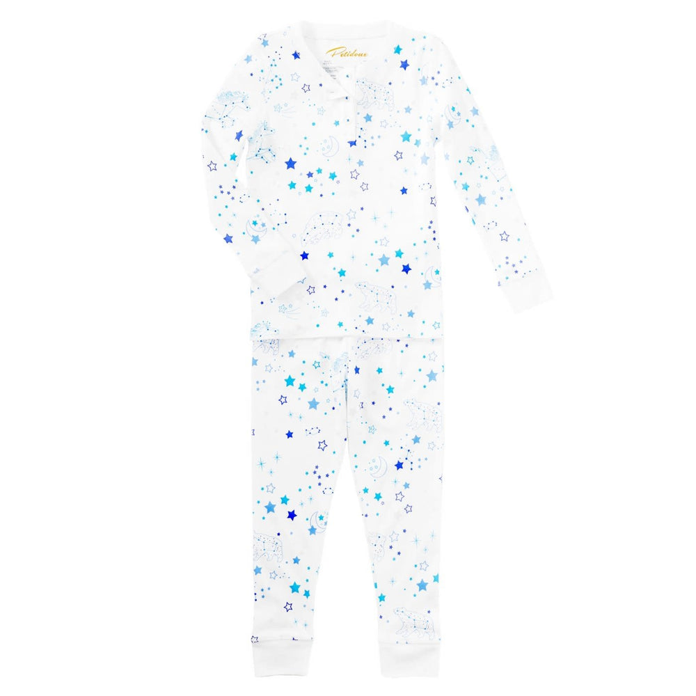 Twinkle Twinkle Pajama Set in Blue