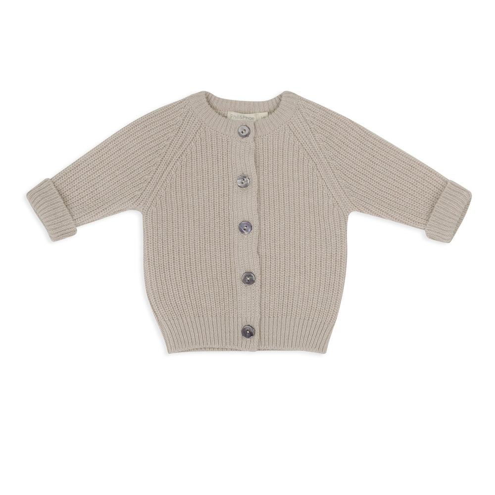 Cashmere-Blend Baby Cardigan