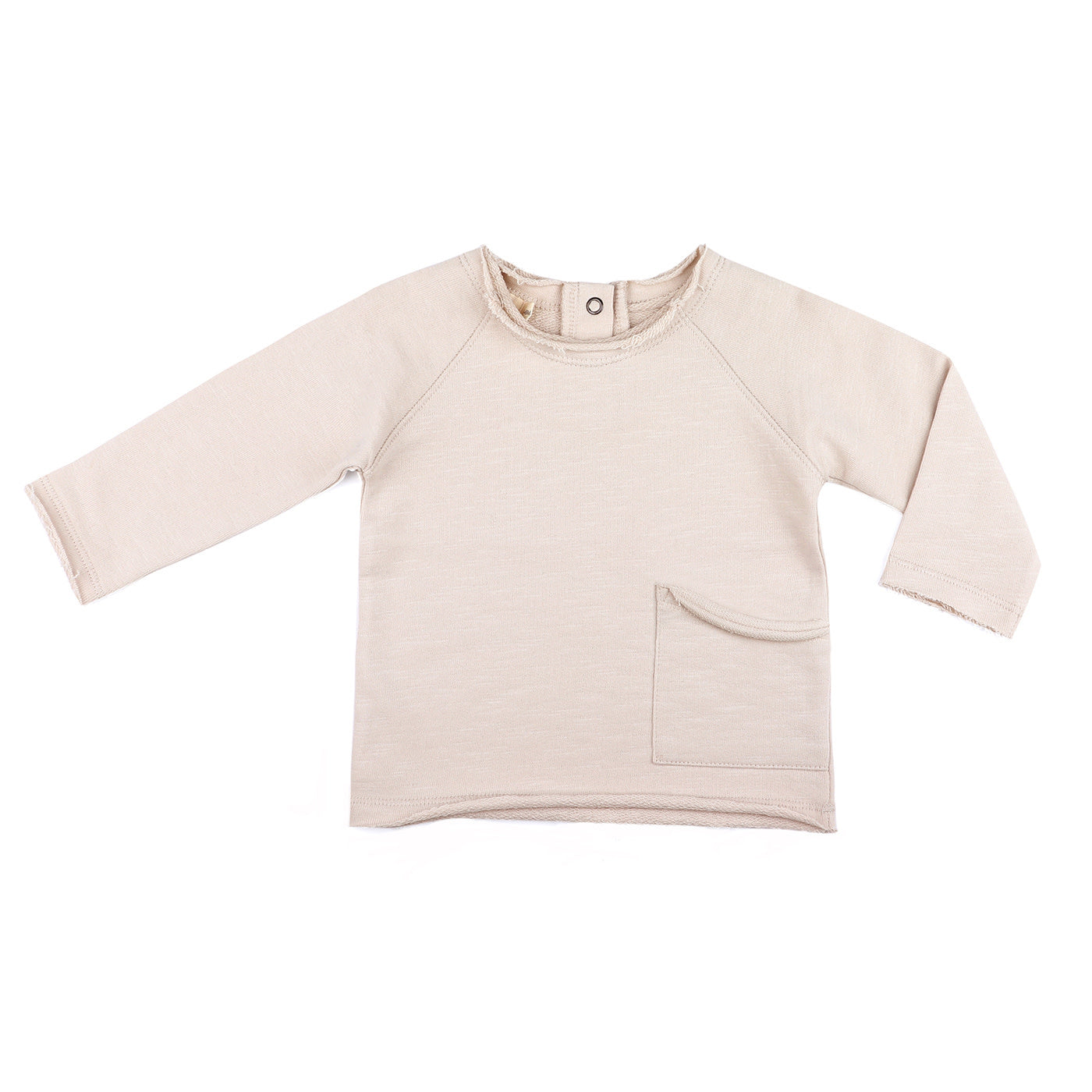 Raw-Edged Baby Sweater