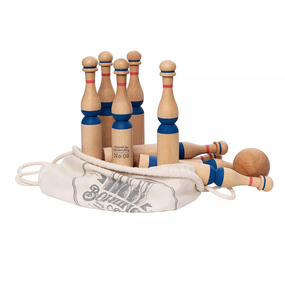 
                      
                        Wooden Bowling Game
                      
                    