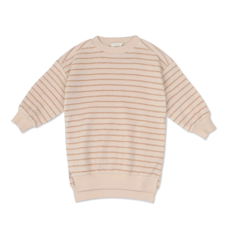 Teddy Sweater Dress Stripes