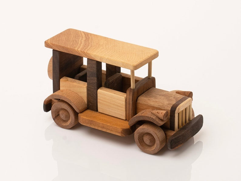 
                      
                        Wooden Retro Car
                      
                    