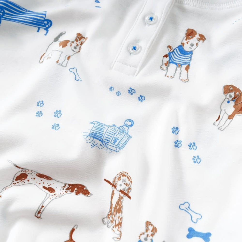 
                      
                        Blue Pawprints in the Park Pajama Set
                      
                    