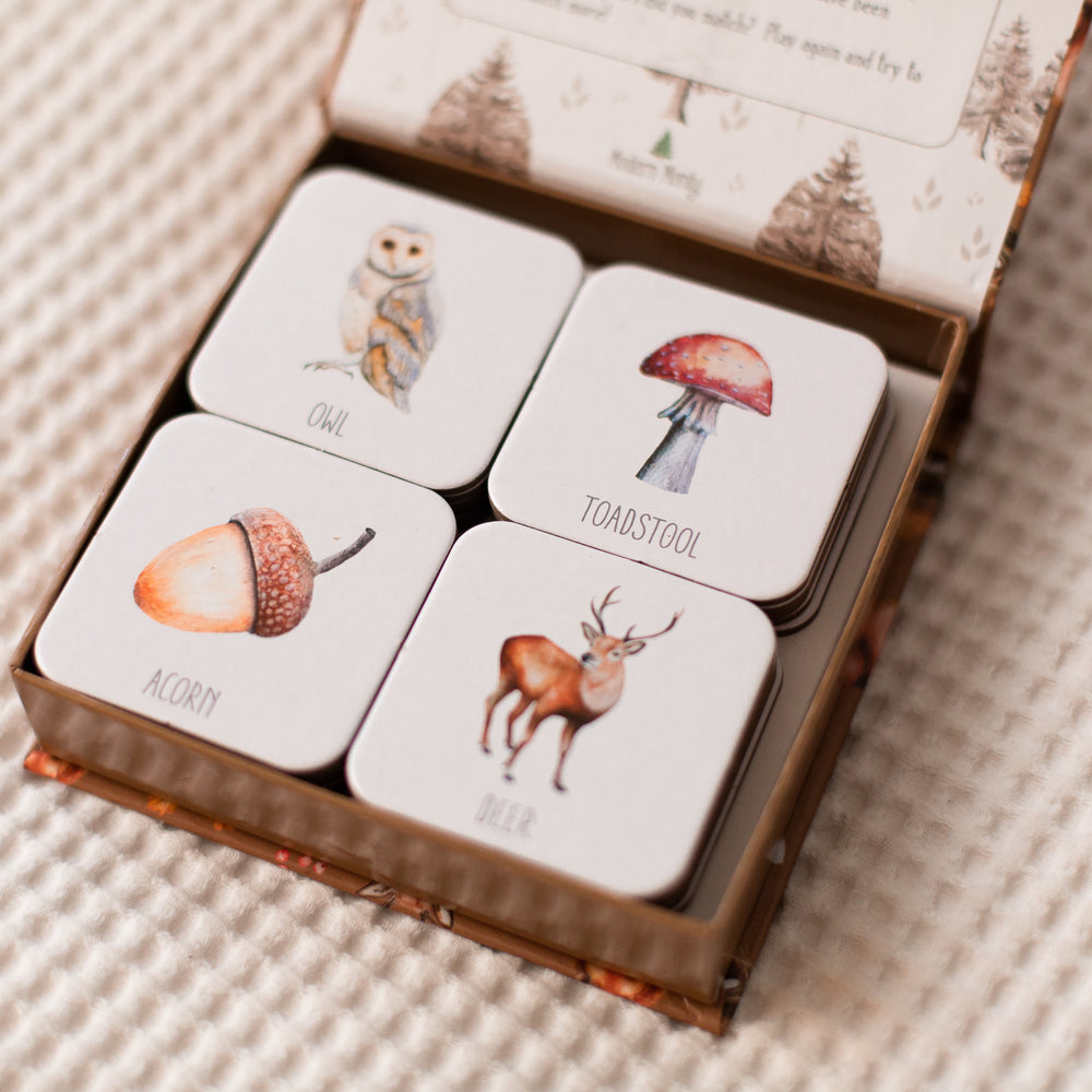 
                      
                        Memory Card Game - Woodland
                      
                    