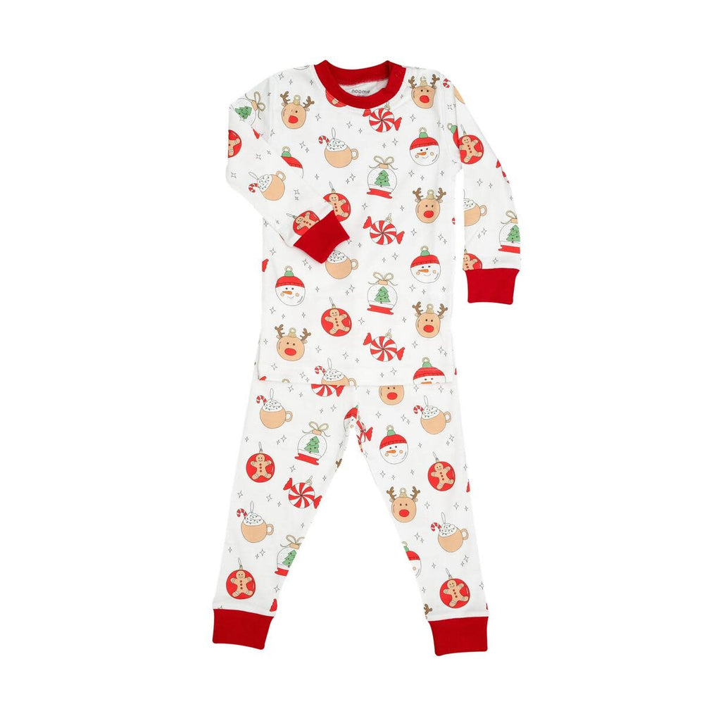 Christmas Ornaments Two Piece PJ Set