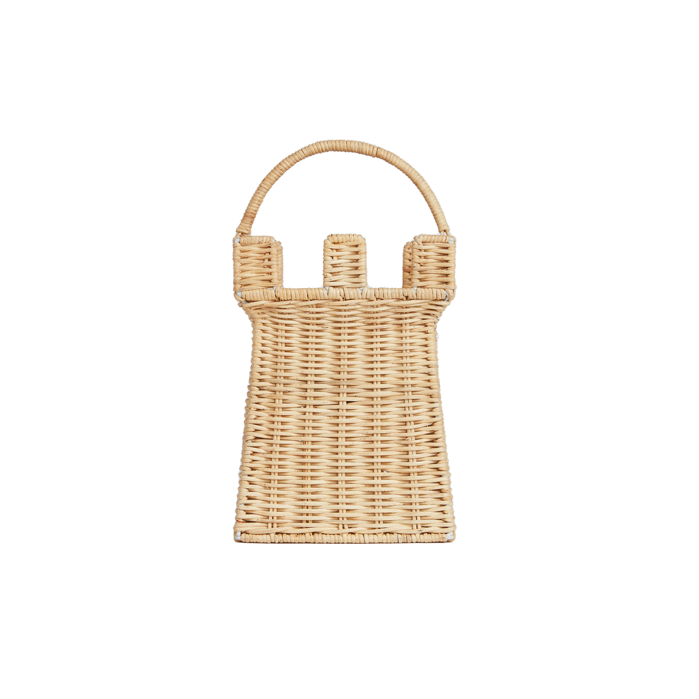 
                      
                        Rattan Castle Bag in Natural
                      
                    