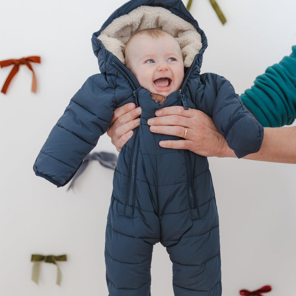 
                      
                        Ink Navy Quilted Cloud Onesie
                      
                    