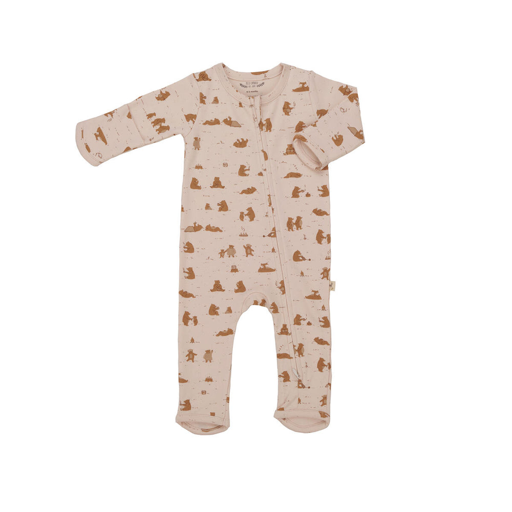 Cozy Bears Zipper Jumpsuit