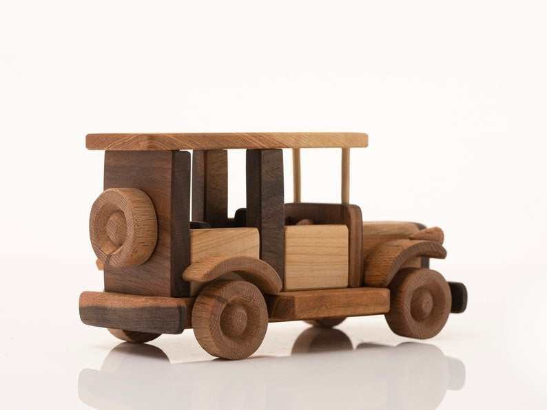 
                      
                        Wooden Retro Car
                      
                    