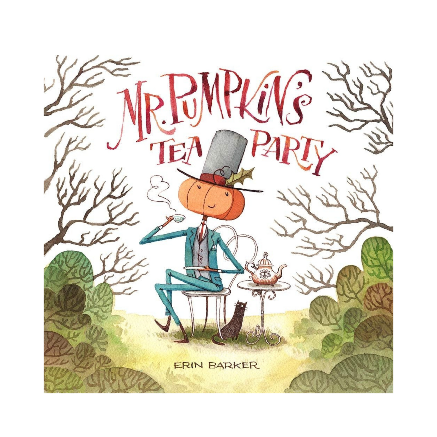 Mr. Pumpkin's Tea Party by Erin Barker (Hard Cover)