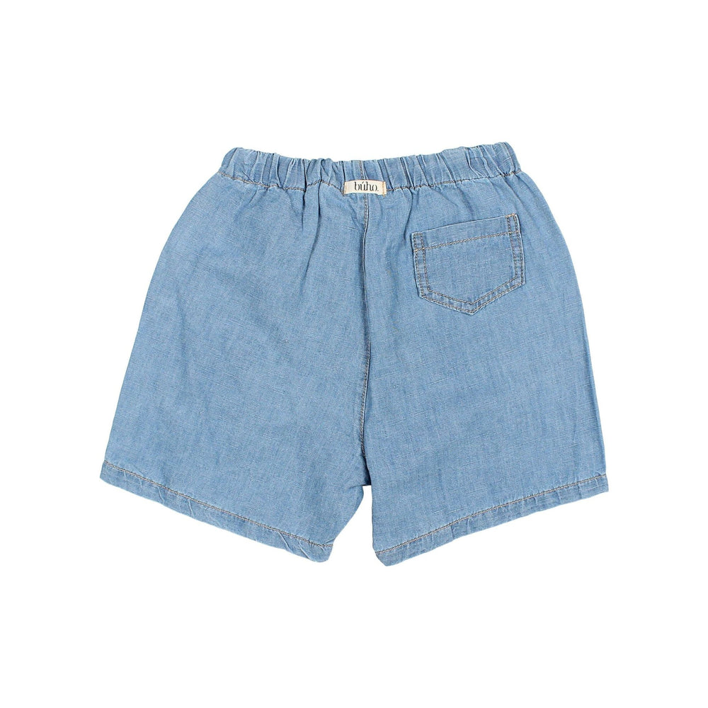 
                      
                        Denim Linen Bermuda
                      
                    