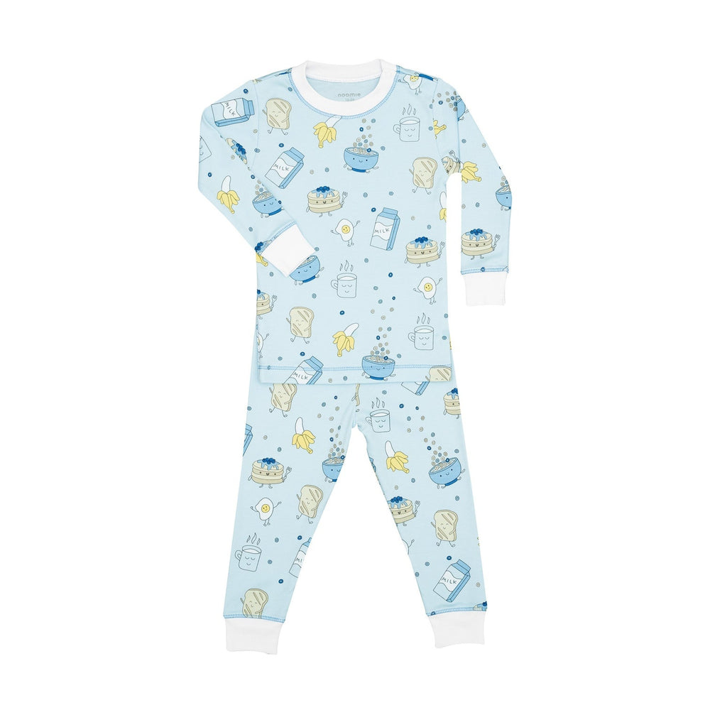 Blue Breakfast Two Piece PJ Set